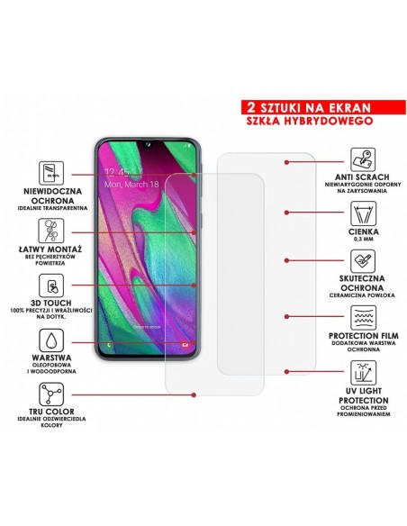 PANCERNE SZKŁO HYBRYDOWE SAMSUNG GALAXY A40 2019