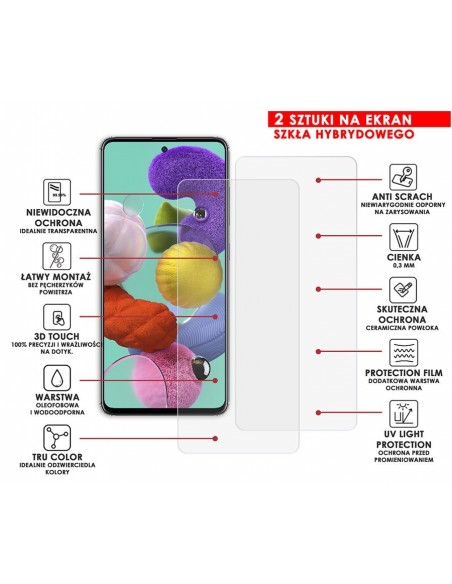 PANCERNE SZKŁO HYBRYDOWE SAMSUNG GALAXY A51