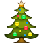 Emoji choinka Bożonarodzeniowa
