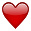 Emoji serce