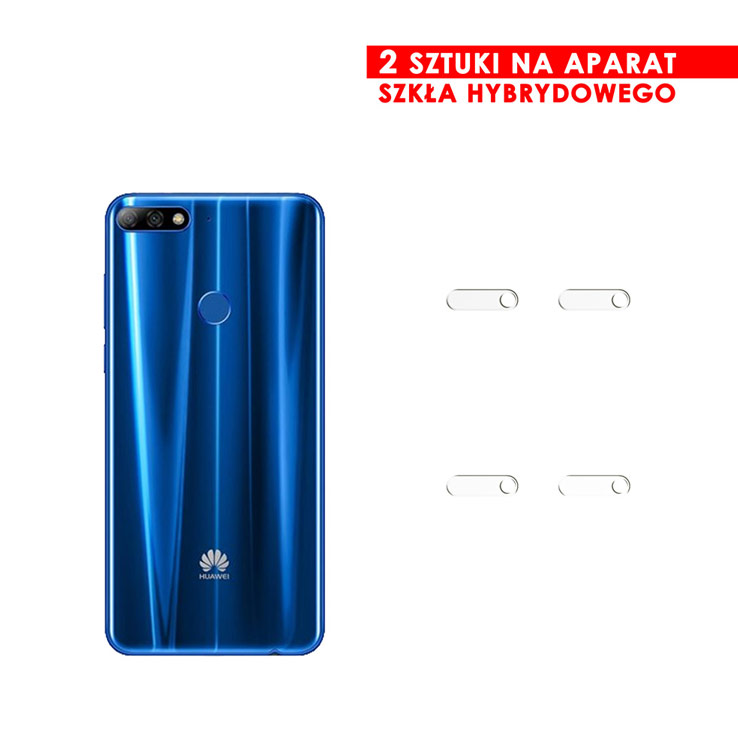 PANCERNE SZKŁO HYBRYDOWE HUAWEI Y7 PRIME 2018 + APARAT